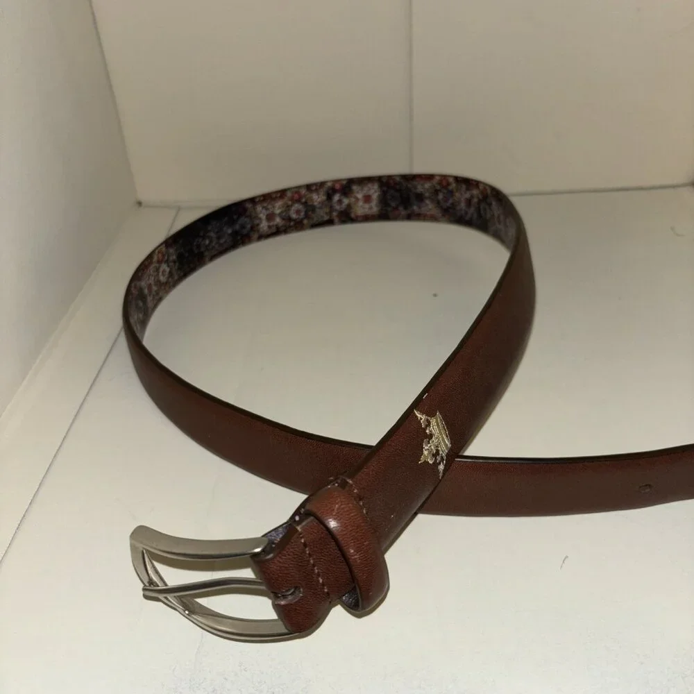 English Laundry High Street‎ Handcrafted Polished Leather Belt